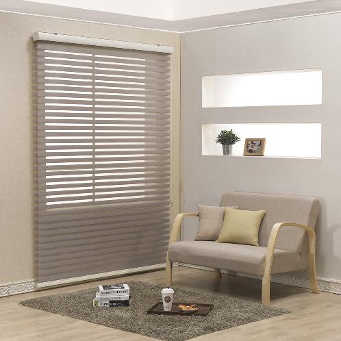 100% Polyester Combi Blind (Legend) with various colors for light control and ventilation